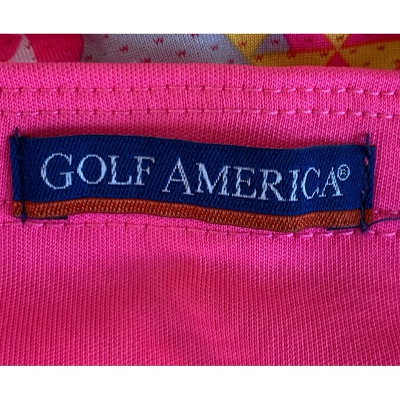 GOLF AMERICA HOT PINK/CORAL GOLF SKORT. WOMEN’S SIZE X-LARGE. - Picture 4 of 4